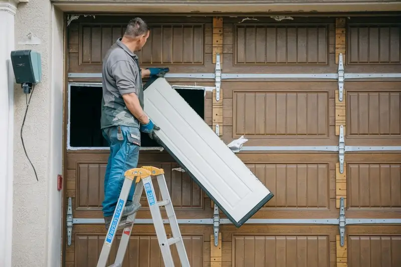 Garage Door Panel Replacement